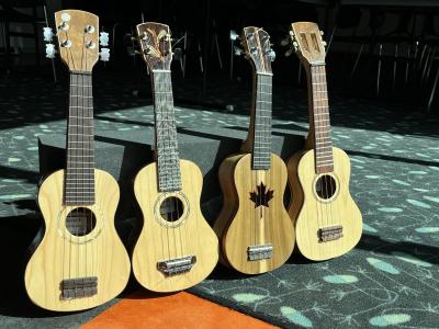 Four Ukuleles.